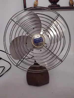 Vintage Manning Bowman Electric Metal Fan Osculating Model 51 Working Corded • $35