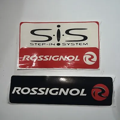 Vintage Lot Of 2 Rossignol Ski Stickers • $12