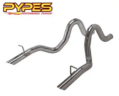 1987-1993 Ford Mustang LX 5.0 Pypes TFM15 Stainless 3  Exhaust Tail Pipes • $346.75