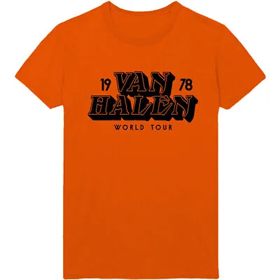 Van Halen World Tour '78 Official Merchandise T-shirt M/L/XL New • £20.93