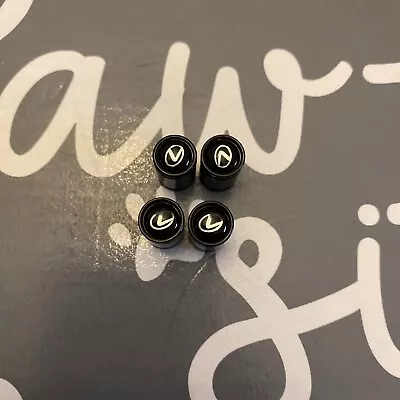 Gloss Black Vavle Stem Caps For Lexus 4pk • $18