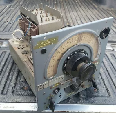 £295 • Buy WW2 Army Military Radio Wireless Set 53 WS53 Master Oscillator No 2 Mk 1/1