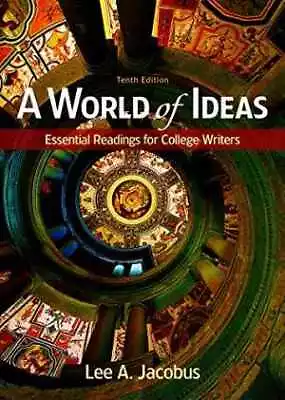 A World Of Ideas: Essential - Paperback By Jacobus Lee A. - Acceptable N • $20.72