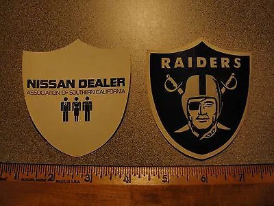 NFL Raiders Football Window Stickers • $4