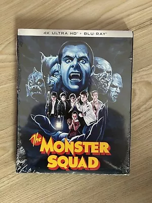 The Monster Squad 4K UHD + Blu-ray 1987) With OOP Slipcover • $30.99