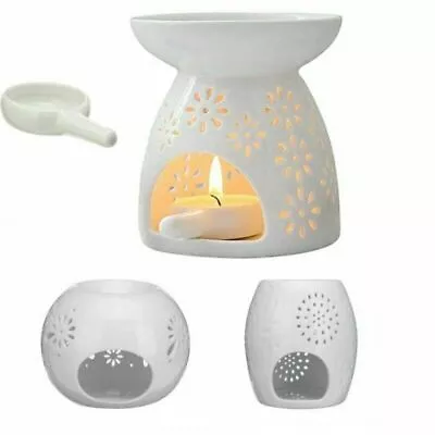 Wax Oil Burner Melt Burner Candle Holder Spoon Aromatherapy Tealight Decoration • £6.99