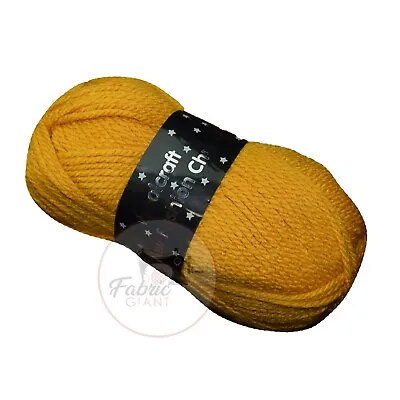 £1.44 • Buy Woolcraft Wool New Fashion Chunky Wool Knitting Yarn 100g Ball BUY 10+ SAVE 6%