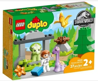 LEGO Duplo 10938 ~ Jurassic World Dinosaur Nursery ~ Brand New Factory Sealed.  • $34.95