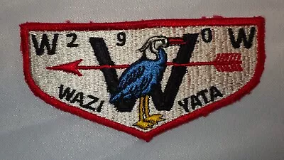 BSA OA Lodge 290 WAZI YATA 1st Pocket Flap Patch Boy Scouts America Order Arrow • $19.99