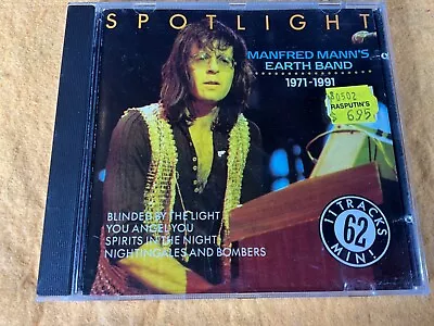 C11-28 Manfred Mann’s Earth Band 1971-1991 - 1992 - Mfmcd 13 • $19.95