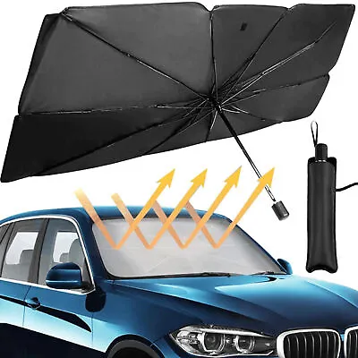 Car Windshield Umbrella Sun Shade Foldable Front Screen Cover For Mercedes Benz • $12.79