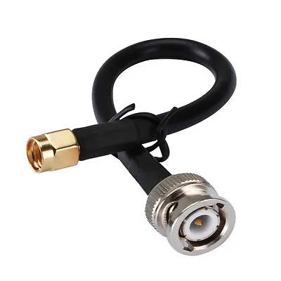 £1.86 • Buy BNC Male Plug To RP-SMA Male (female Pin) Adapter Cable Pigtail RG58 100cm 3 FT