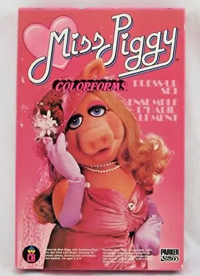 Miss Piggy Colorforms Vintage Complete In Box Canadian • $75