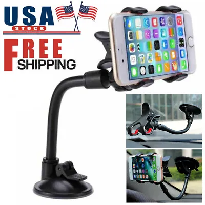 360° Car Windshield Suction Cup Mount Cradle Holder Stand For Cell Phone GPS US • $6.49