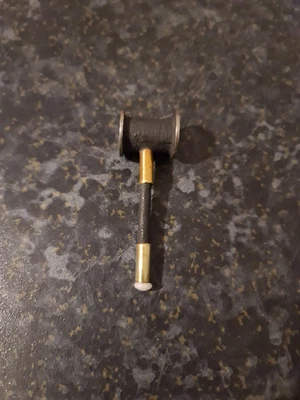 £8 • Buy Mini Gavel With Coin Detail