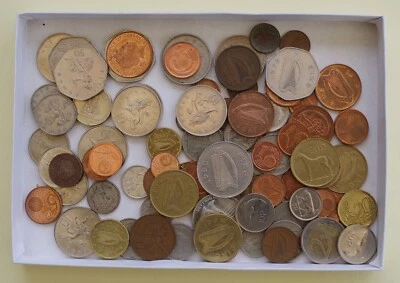 £1.50 • Buy Job Lot Of Old Coins UK ROI And A Few Foreign