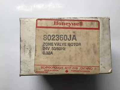 Honywell #802360ja Zone Valve Replacement Motor 24v • $40