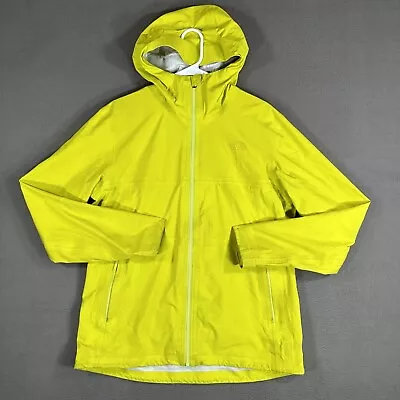 The North Face Jacket Mens Large Neon Yellow Apex Flex FUTURELIGHT Hooded Zip • $69.88