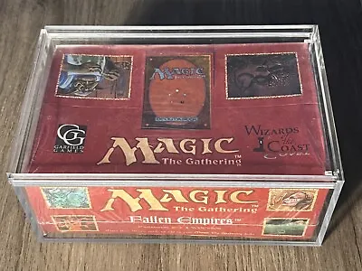 Magic The Gathering MTG Sealed Fallen Empires Booster Box English In Case • $500