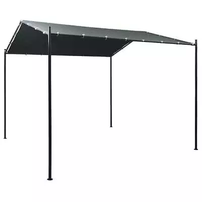 Gazebo Pavilion Tent Canopy 3x3 M Steel Anthracite • $186.11