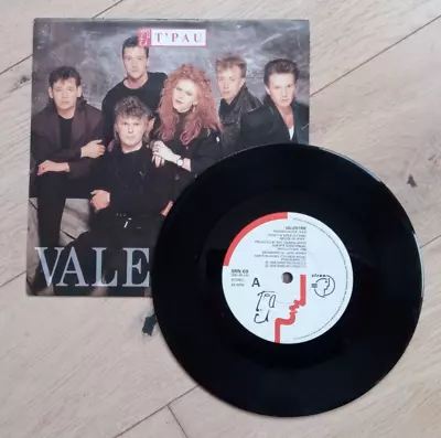 T'pau - Valentine (good Condition 7  Vinyl) • £3.09