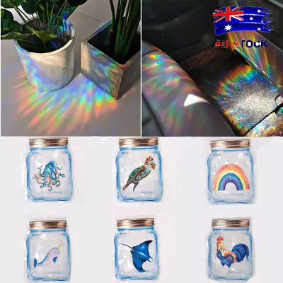 DIY Window Decal Mirror Sticker Wall Stickers Sun Catcher Rainbow Maker AU • $11.83