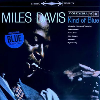 Miles Davis - Kind Of Blue (Blue Marlbled Vinyl) [New Vinyl LP] UK - Import • $32.62