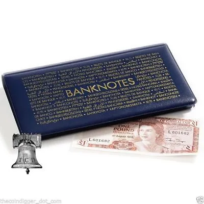 Lighthouse Banknote Pocket Album Wallet Case Currency Holder Paper Money Book • $19.90