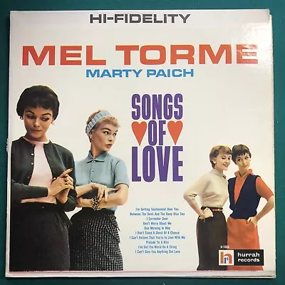 Mel Torme 2 LP Lot Songs Of Love & Live: Encore At Marty's. Ultra Sonic Cleaned • $4.99