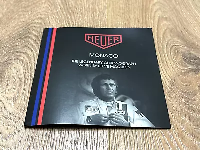 Booklet Certificate - Heuer - Monaco Steve Mcqueen - English - 113 X 113 CM • £110.32