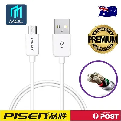 Micro USB Cable Charger For Samsung Galaxy S4 S5 S6 Edge Mini Genuine PISEN MOC  • $8.99