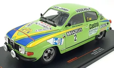 IXO 1/18 Scale 18RMC085B - SAAB 96 V4 #2 Winner Swedish Rally 1976 Blomqvist • $115.70