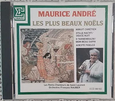 Maurice Andre - Les Plus Breaux Noels (Erato ECD 88160) • $6.45