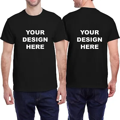 Customize-It Tee Unisex Personalized T-Shirts Add Your Own Logo Photo Or Text • $19.99