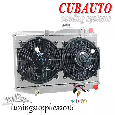 3Row Radiator Shroud Fan Relay Kit Fit TOYOTA COROLLA AE86/4AGE GTS ASI 83-87 MT • $259