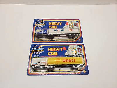 Speedrive Heavy Cab Semi Tractor Trailer Lot Of 2 - Mobil & Shell • $19.99