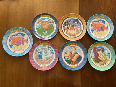 Vintage McDonalds Disney HERCULES Collector Plates Complete Set Of 6 Plus 1 • $95