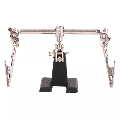 Third Hand Soldering Iron Stand Magnifying Glass Electric Iron Clamp ToUL • £8.75