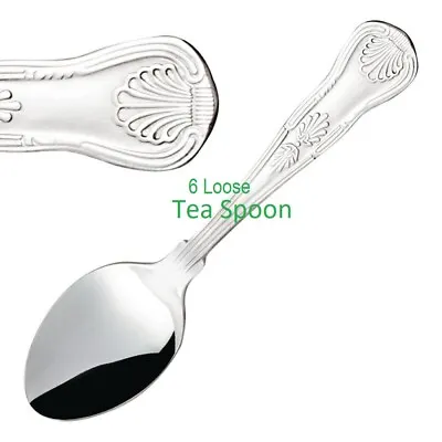 £8.35 • Buy Kings Pattern Stainless Steel Dinner Fork Knive Desert Spoon Cutlery Set Canteen