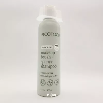 Ecotools Deep Clean Makeup Brush & Sponge Shampoo Fragrance Free 6 Oz • $10.99