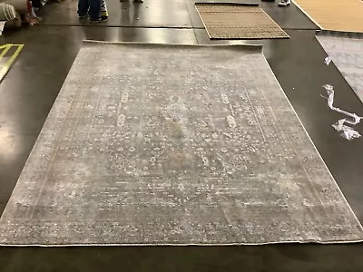 GREY / BEIGE 8' X 10' Flaw In Rug Reduced Price 1172664277 WBS320G-8 • $252