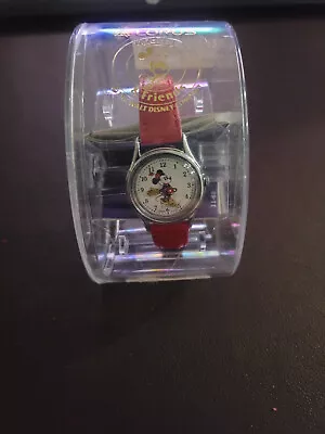 Vintage Walt Disney Mickey & Friends Mini Mouse Lorus Quartz Watch Original • $13