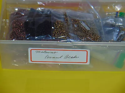 Matsuno 2x4mm Peanut Bead Variety Matte - Metallic Lot Of 76 Packs NOS • $245