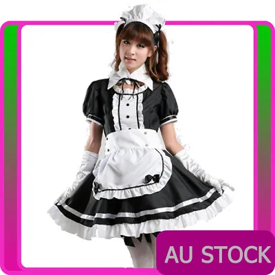 Kaichou Wa Maid Sama Anime Ayuzawa Misaki Cosplay Costume Dress Lolita Housemaid • $22.93
