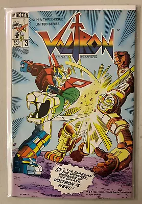 Voltron #3 Modern (8.0 VF) (1985) • $7.50