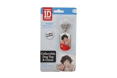 £5.84 • Buy One Direction 1d Harry Dog Tag Chain Necklace Unisex Accessories Brand New