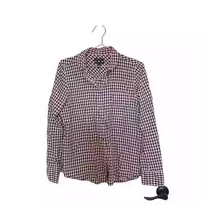 J.Crew Button Up Boy Checkered Shirt Size 10 • $19.98