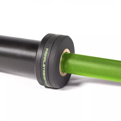 20kg Olympic 7ft Bar 8 Needle Teflon Coated - Primal Pro Series (Green) • £139.99