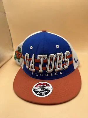 Florida Gators Zephyr Embroidered Wool Blend Snapback Hat Cap • $11.49