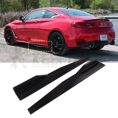 29  Side Skirt Rocker Winglet Diffuser Lip Panel For Lexus IS200 IS350 IS250 400 • $44.11